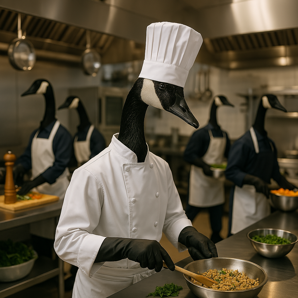 GOOSEFORCE | Vraies. Fausses. Oies de l'espace. 3 Chef de Plume