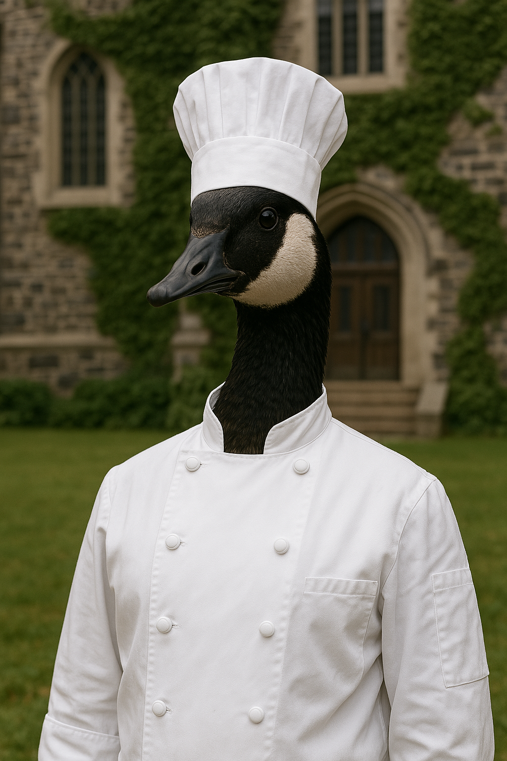 Goose Galley 2 Chef de Plume Academic Portrait