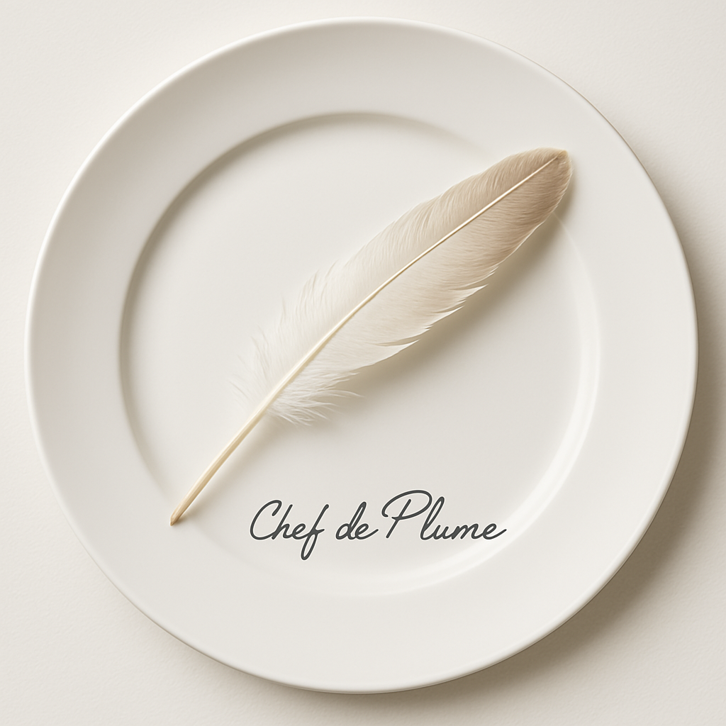 Galère des Oies 1 Chef de Plume Signature Plate